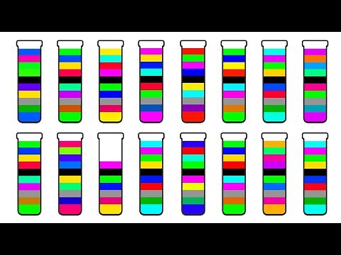 ALL LEVELS in Water Sort Puzzle