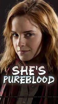 What if Hermione was a Pure Blood? #harrypotter #whatif #hogwarts