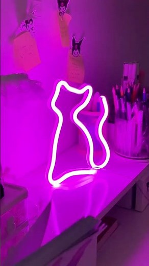 Đèn neon trang trí phòng siêu nhiều mẫu xinh
