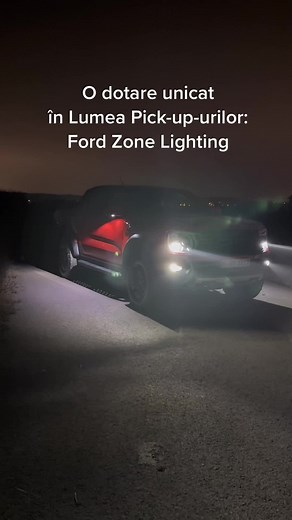 Dacă poți sta în liniște la… lumina Raptor-ului, asta înseamnă #dotareinedita - Zone Lighting pe Ford Ranger Raptor 2023.