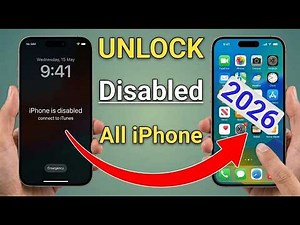 iPhone Disabled? How to Unlock Disabled iPhone (2026) | Step-by-Step Fix