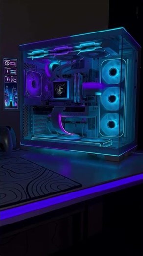 lian li o11 dynamic evo rgb build #shorts #pcbuild #gaming