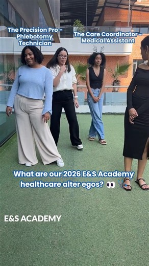 Pick your 2026 healthcare alter ego ✨ At E&S Academy, there’s a program for every personality—hands-on, patient-focused, organized, or detail-driven: 🧑‍⚕️ Patient Care Tech | 🩺 Medical Assistant | 💉 Phlebotomy | 📈 EKG Tech 🏢 Medical Office Assistant | 🧾 Medical Billing & Coding | 🏠 Home Health Aide | 🤝 PCA Comment which one sounds like you, and message us for tuition, program length, and how to start. 📞 844-372-2233 | 📩 info@esacademy-usa.com | 🌐 www.esacademy-usa.com #healthcaretrain