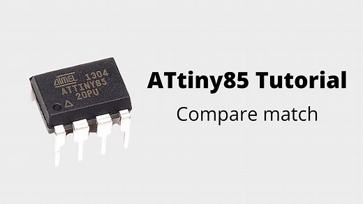 ATtiny85 compare match tutorial with interrupts - Gadgetronicx