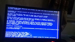 Windows7有蓝屏死亡