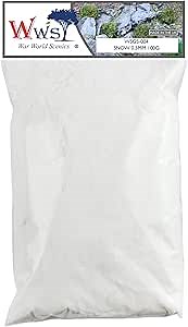 WWS War World Scenics WWScenics | 0.5mm Snow Scatter | 100g | WSG1-084 | Realistic Model Scenery Material