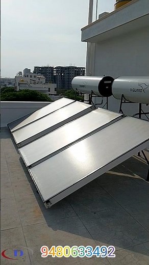 400 LPD FPC PR solar water heater