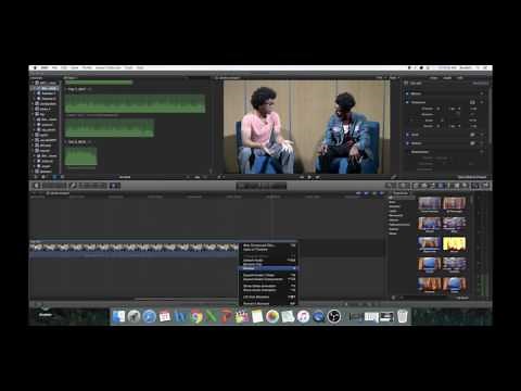 How to detach and Re-attach Audio in Final Cut Pro