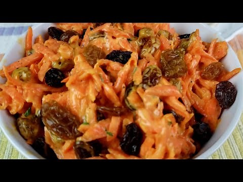 Creamy Carrot and Raisin Salad Recipe