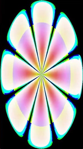 Hypnotic Cross Rays Loop | Mesmerizing Laser Burst #shorts