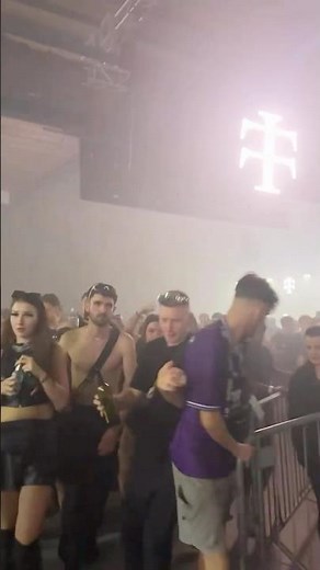 The opening of blk’s set in Manchester for Teletech Festival