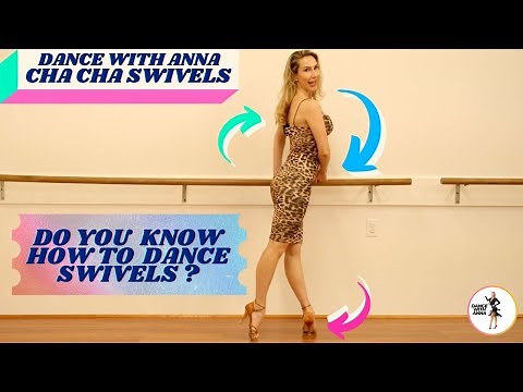 Anna Kovalova | Cha Cha Advanced Swivels | Latin Dancesport Tutorial