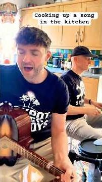 Cooking a new song in the Kitchen #newmusic #acousticguitar