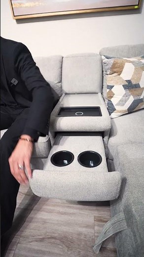 Sectional with Pop-Up Sleeper and Storage Chaise! 😍 - Adam's Furniture