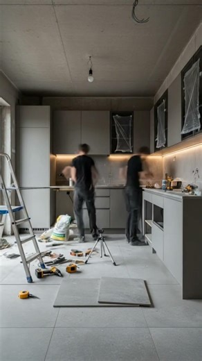 Luxury Modular Kitchen Renovation | European Minimal Design Transformation (Before & After)
