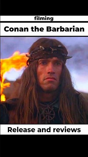 Filming Conan the Barbarian. Release