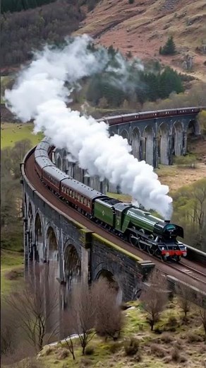 Flying Scotsman Comes to Life 🚂#flyingscotsman