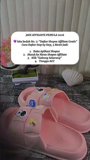 Tips no 2 adalh Daftar Shopee affiliate gratis, cek deskripsi ⤵️ #affiliate #affiliatemarketing