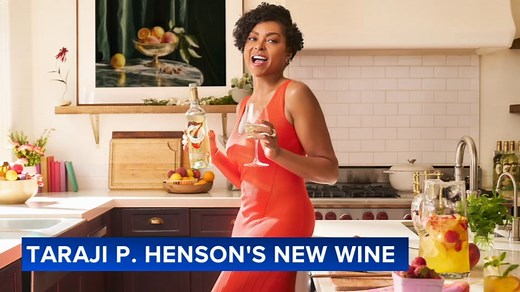 Award-winning artist Taraji P. Henson gives ABC7 exclusive taste of new Seven Daughters Moscato wine