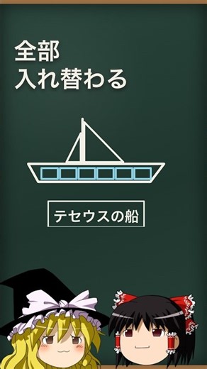 テセウスの船｜二隻目を組む男は、原文には出てこない【ゆっくり解説】