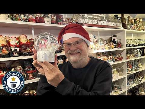 World’s Largest Snow Globe Collection | Guinness World Records