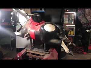 1950s Coin Operated Horse Kiddie Ride - Star-Dust