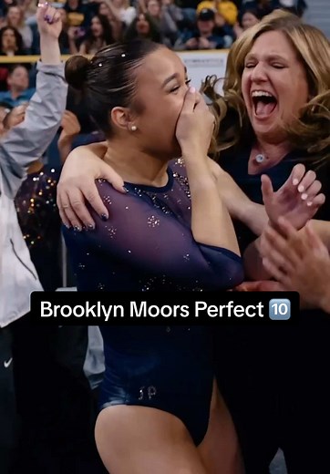 Brooklyn Moors Perfect 🔟 Moment in UCLA Gymnastics