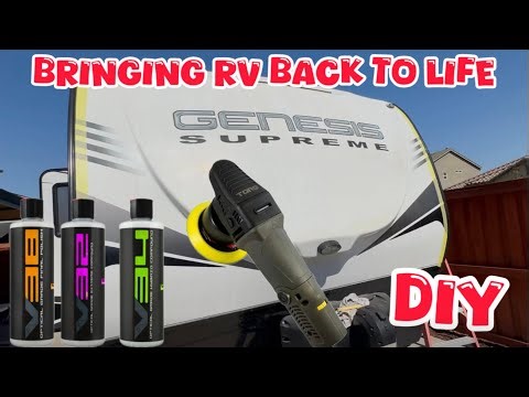 Bringing RV back to life | How to detail RV | Detailing | Chemical guys | Paint correction | DIY