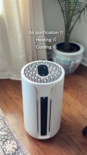 The Blueair ComfortPure™ 3-in-1 doesn’t just purify your air... #coldwave #Winter #Heater #AirCare
