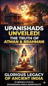 Upanishads Unveiled: The Truth of Atman & Brahman | Glorious Legacy of Ancient India 🇮🇳✨