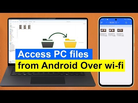 How to access pc files from android over wifi