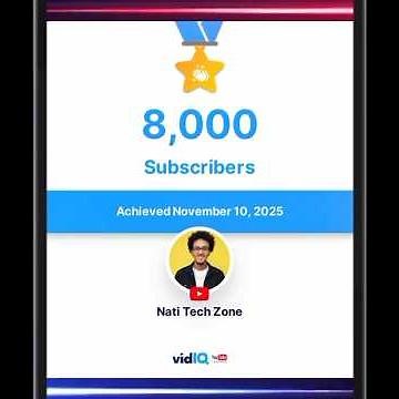 8K Subs! ❤️ Thank You Family Let’s Reach 100K Together