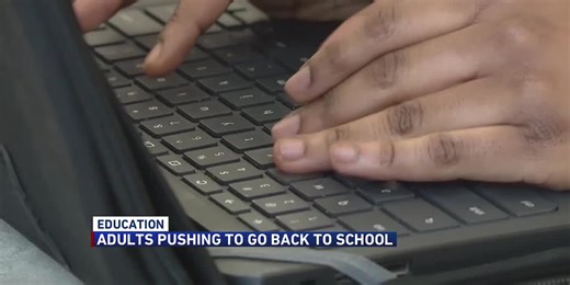 Major shift for adults heading back to school through online courses