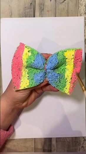 DIY Sponge Butterfly Art (So Easy!)
