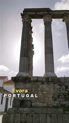 Roman Temple of Évora #portugal #travel #shorts