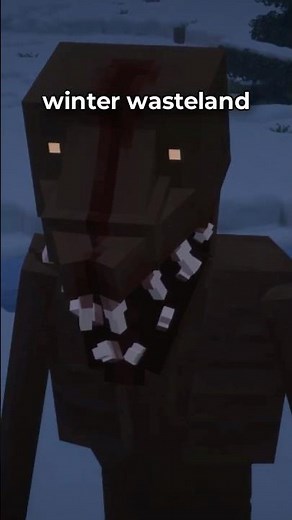 Minecraft, But The World is a Winter Wasteland...