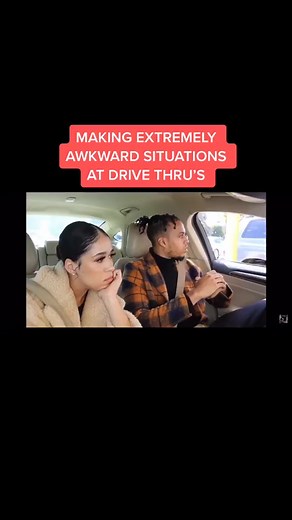 MAKING EXTREMELY AWKWARD SITUATIONS AT DRIVE THRU’S 😂 #funny #lol #pranks #drivethru #reels #creatorweek | Justus & Kayla