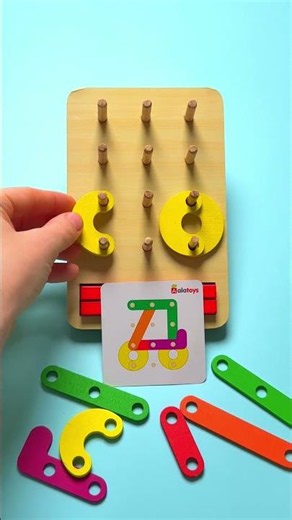 Creative Fun with Pegboard Art! 🌈 Kids' DIY Adventure