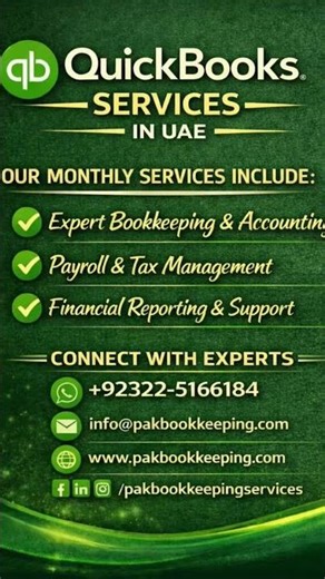 QuickBooks Online Services in UAE | Dubai, Abu Dhabi & All Emirates