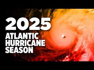 2025 Atlantic Hurricane Season Animation