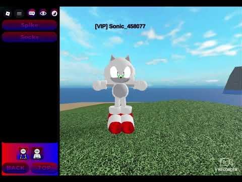 How to make an accurate classic sonic (you can just change the color and the pose)