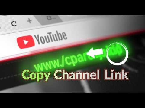How to Copy Youtube Channel Link