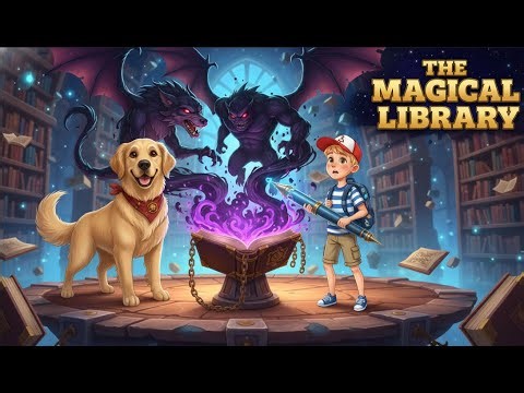 THE MAGICAL LIBRARY - 3D Enchanted Library Adventure