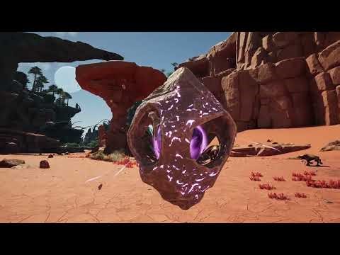 Exploring the map of Satisfactory