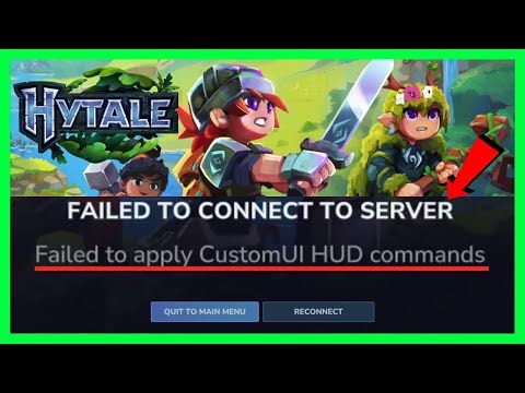 FIX Hytale Failed to Apply CustomUI HUD Commands