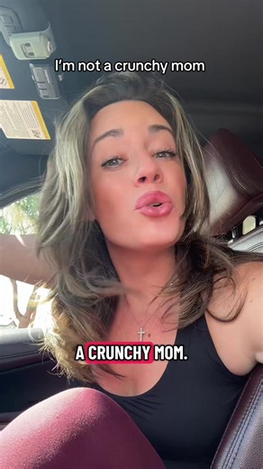 I’m not a crunchy mom, I’m a moderately processed mom 🤣 where are my fellow moderately processed moms!? #mom #momlife #millennialmom #momsover30 #momsoftiktok