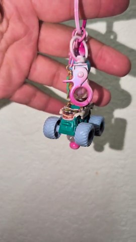 Monster Jam Mini Monster Truck Zombie Handmade Keychains - Etsy