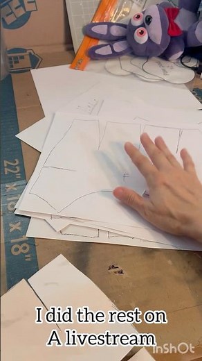 I Built a #Bonnie Suit from Scratch 👀 #FNaF #FiveNightsAtFreddys #FNaFSuit #FNaFCosplay #FNAFbonnie