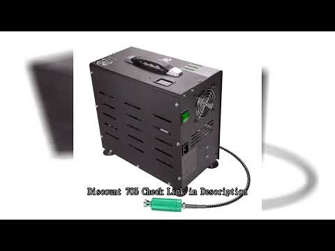 TUDIVING-4500Psi Diving Compressor,800W Dual-Cylinder PCP Air Compressor,High Pressure Compressor fo