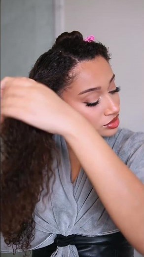 My Curly Hair Routine! *defined curls + no frizz*